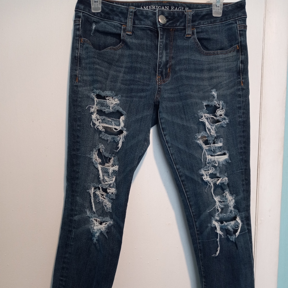 American Eagle size 8 super stretch jegging